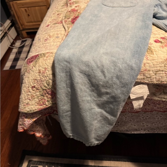 Light Blue Drawstring Pants - Picture 6 of 8